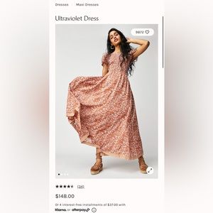 Freepeople Ultraviolet Dress $148
